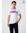 Áo thể thao nam MC-9158-01-19 Trắng phối xanh ngọc